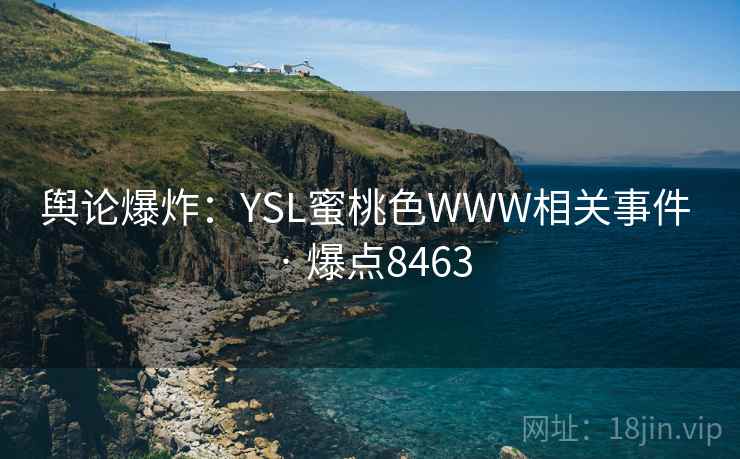 舆论爆炸：YSL蜜桃色WWW相关事件 · 爆点8463